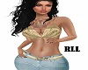 RLL Queen Fit Gold w/Tat