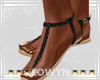 (Eo) Black Sandals