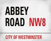 !B! Abbey Road Poster