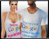 *D* Google Couple Tshirt