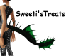 green&black tail