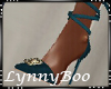 *Danya Teal Heels