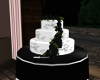 Blk & White Wedding Cake