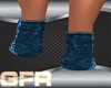 blue cheetah boots