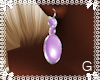 *G* Janey Purple Earring