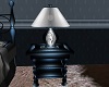 Winter Blue Lamp Table