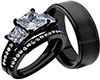 WeddingRing Black /F