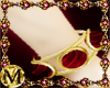 gold red Bracelet R