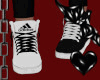 [L]White&Black Sneakers