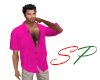 (SP) Pink Open Shirt
