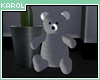 [K] Gray teddy bear