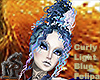 Curly Blue Hair Felipa