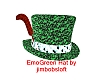 Emo Green top hat