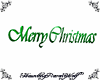 3d Merry Christmas sign