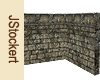 Mossy Wall - L Shape