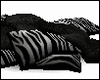 [LAW]Black&Zebra Pillows