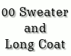 00 Grey Sweater Coat