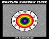 WORKING RAINBOW CLOCK