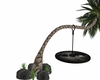 Animated palm tree swing
