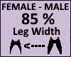 Leg Thigh Scaler 85%