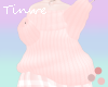 T♥ Knit Sweater Peach