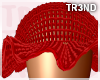 ᵀ Ruflle Hat Red