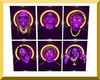 ~ Purple Neon Rappers ~