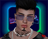 Blue Transparent Glasses
