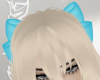 big blue bow