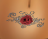 {MR}Rose Belly Tattoo