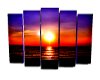 Sunset On Beach Wall Pic