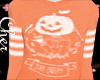 halloween pumpkin top an