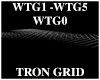 White Tron Grid DJ Light
