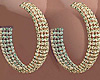 Sparkles Vintage Hoops