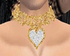 -DS-Diamond H Necklace