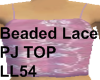 Beaded Lace PJ Top