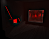Empty Red Aprtment
