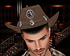 Brown Cowboy Hat M