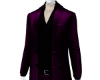 Royal plum suit