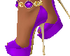 Purple Amethyst Heels