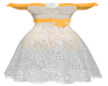 Sarah Org & White Dress