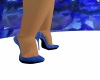 Royal blue Shimmer shoes
