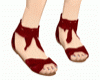 NV Summer Red Sandals
