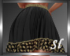(SL)Black and Gold Skirt