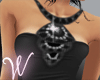*W* Black Bead Dress