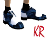 *KR-Mens Tux Shoe Blue