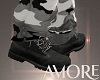 Amore ARMY Black Shoes