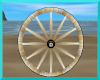 old horse wagon wheel