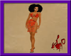 Tropical Orange Skirt BM