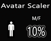 Avatar Scaler 10% F/M